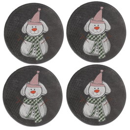 Hermia Set de 4 Salvamanteles Multicolor de 37 cm